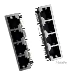 Cổng Mạng RJ45-59 1x4 21mm Không Đèn